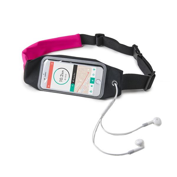 Celly RUNBELT VIEW DUO UP TO 5 PINK
